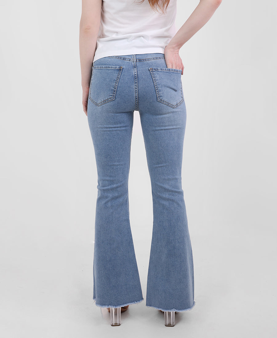 Flared jeans