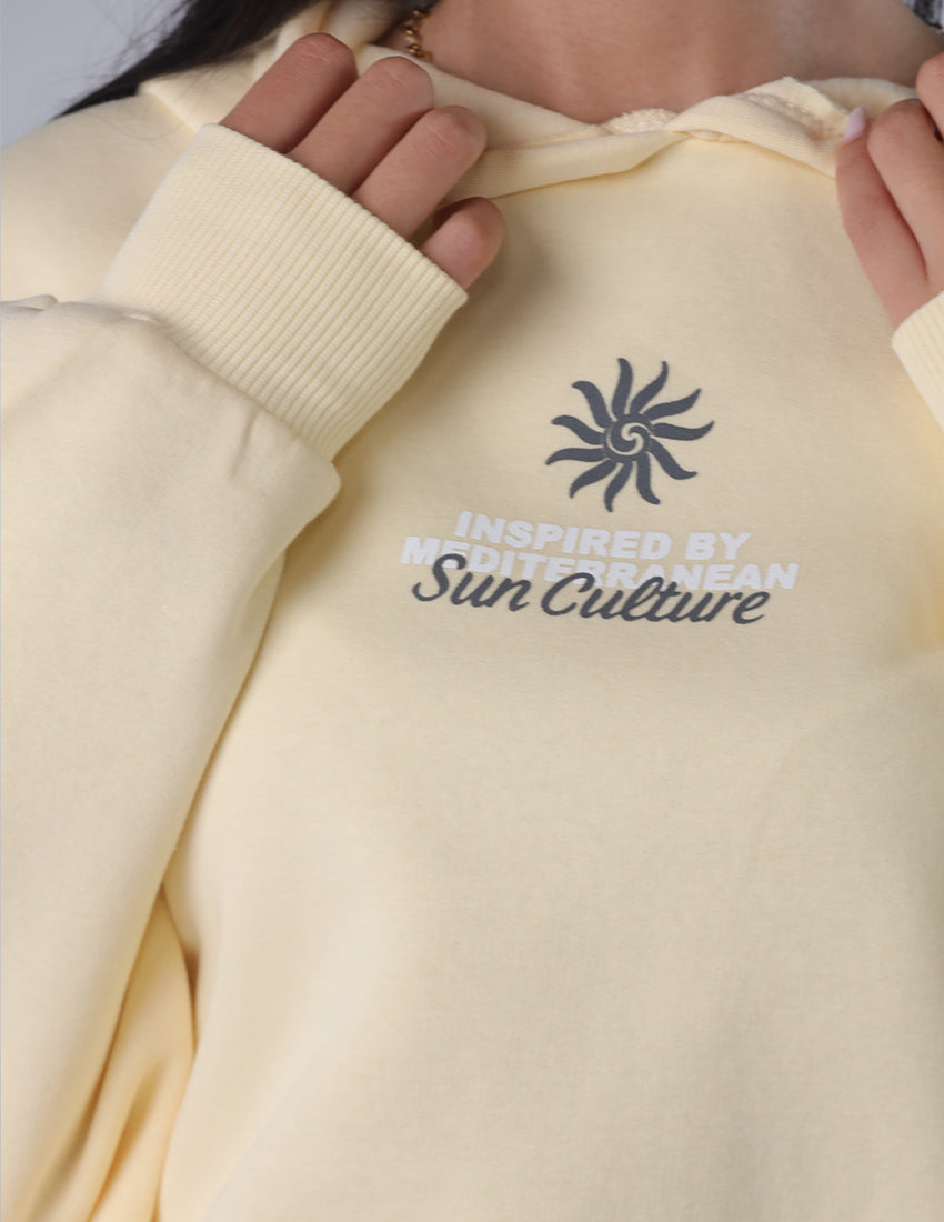 Warm Yellow Hoodie