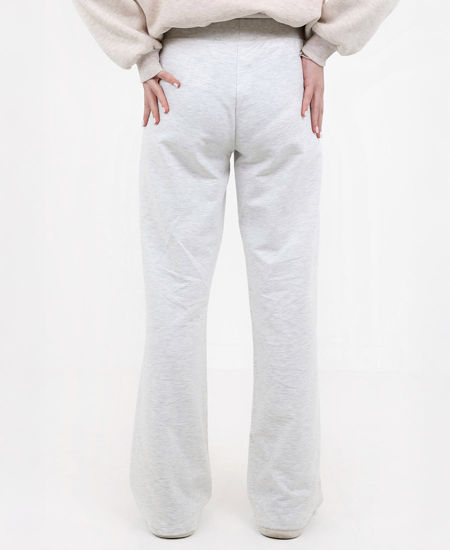 Cotton straight sweatpants