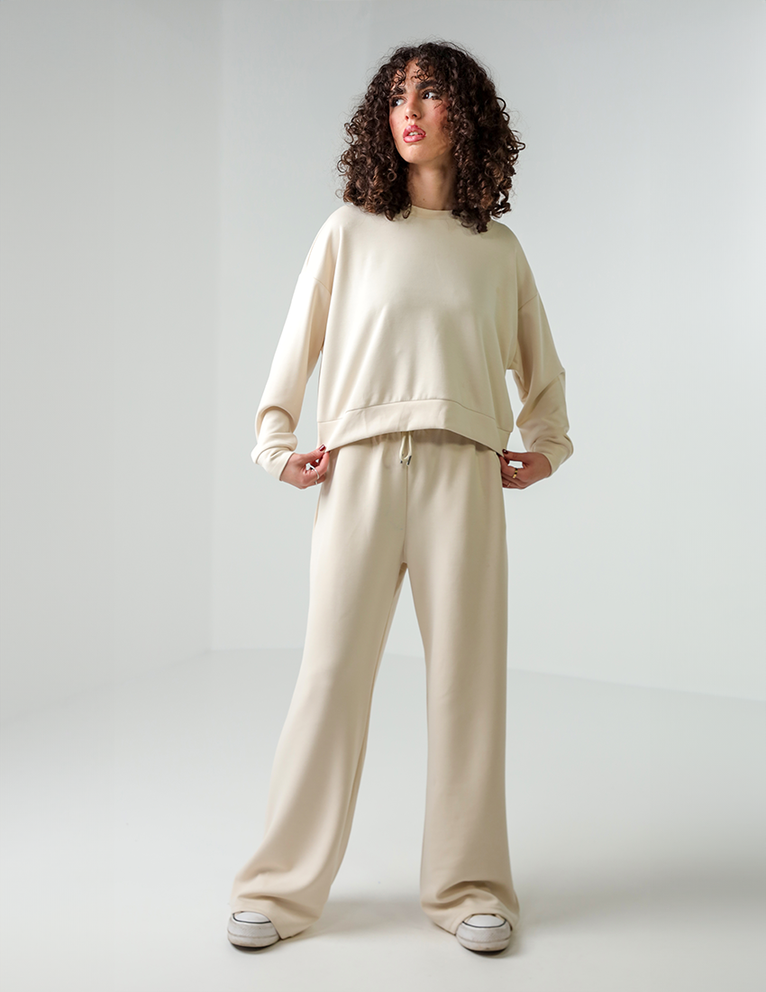 Straight-cut Sweatpants