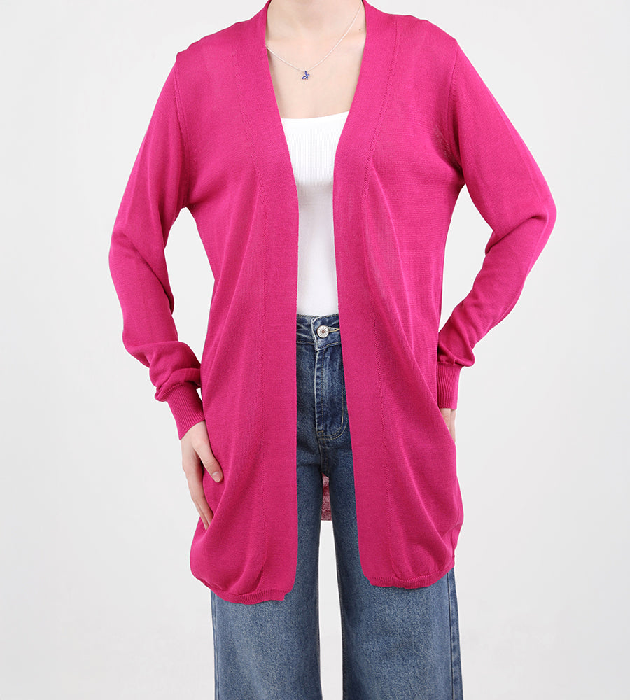 Soft wool cardigan