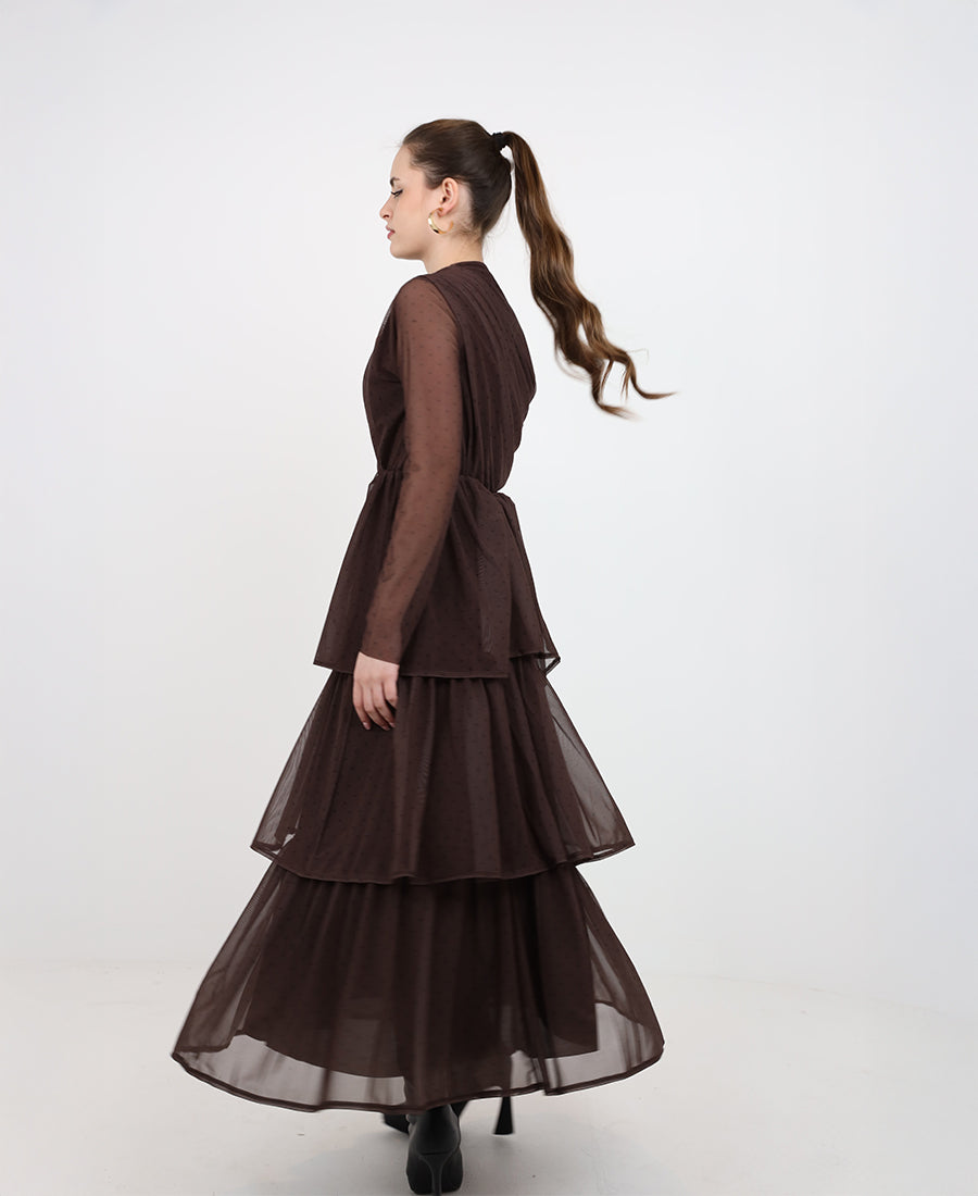 Tulle Maxi Skirt