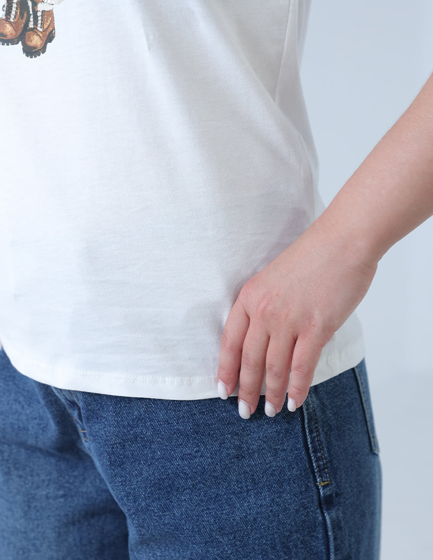 تي شيرت مطبوع