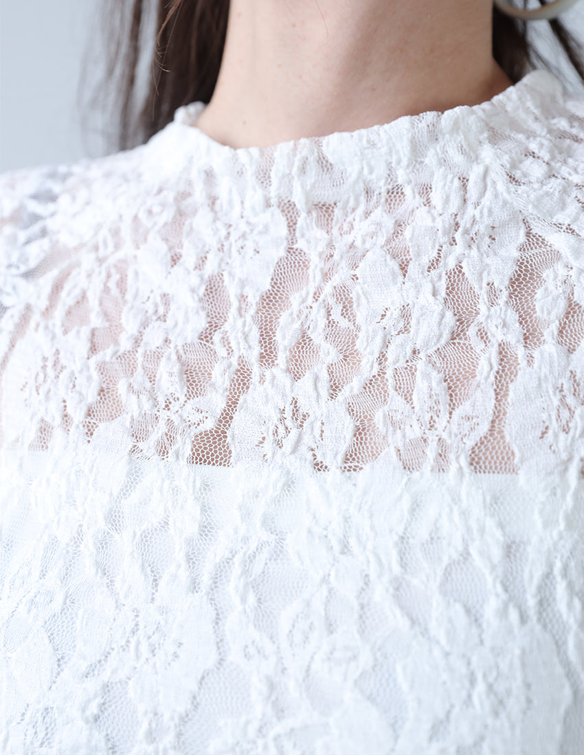 white long sleeves Top