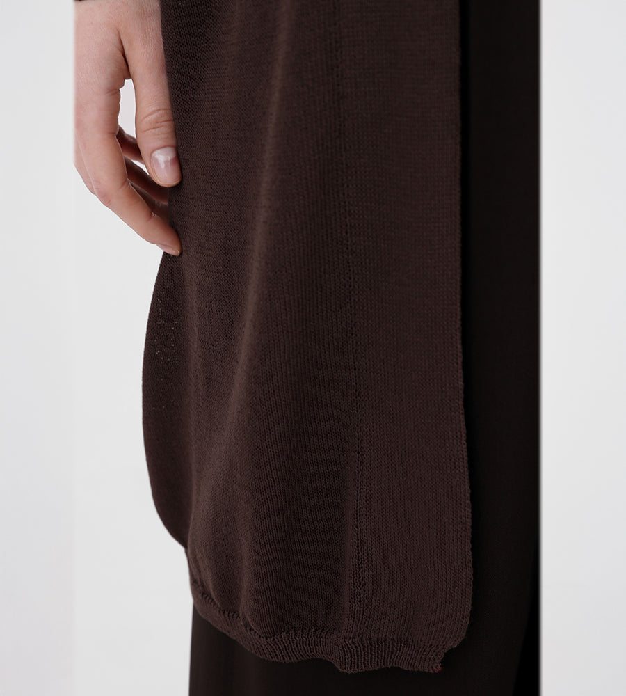 Soft wool cardigan