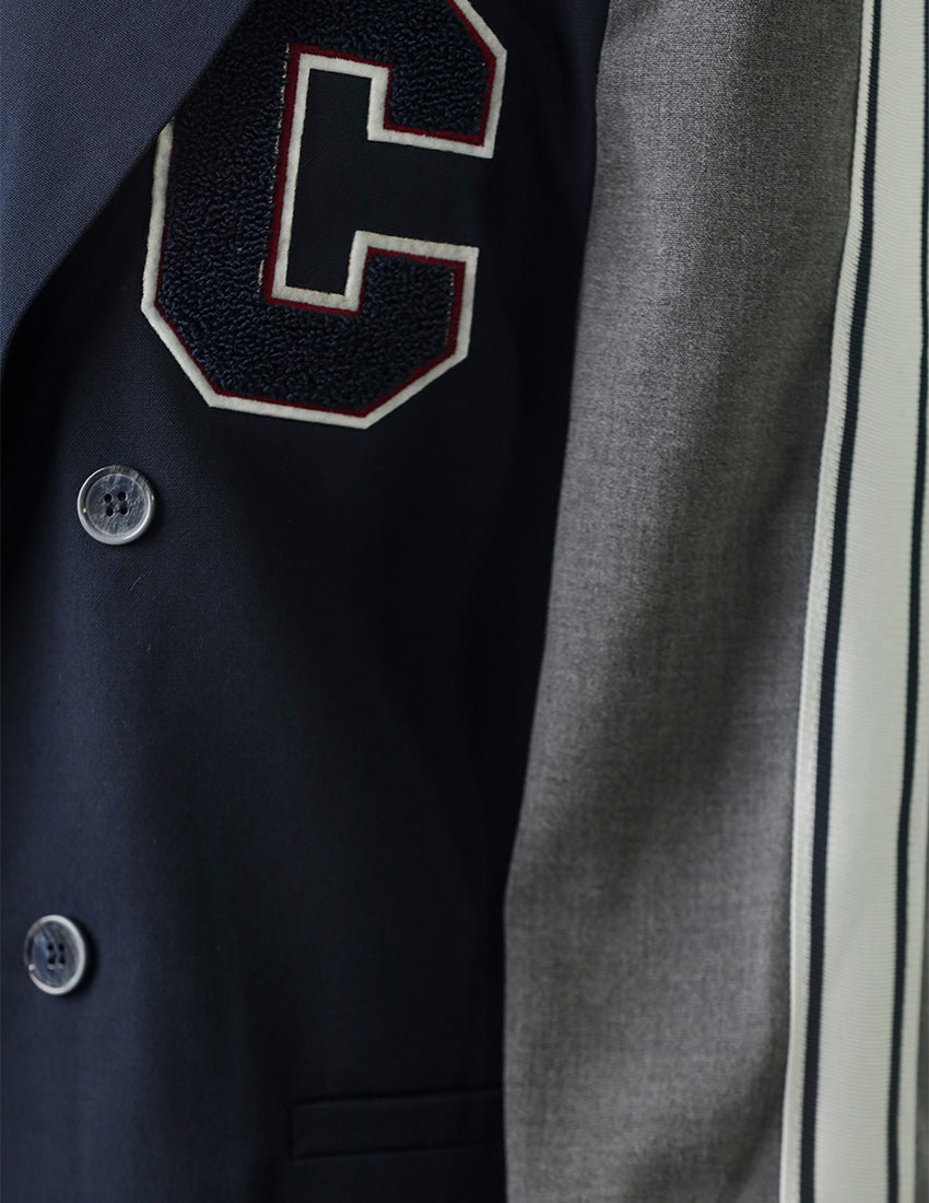 Blazer set with the letter C and trousers