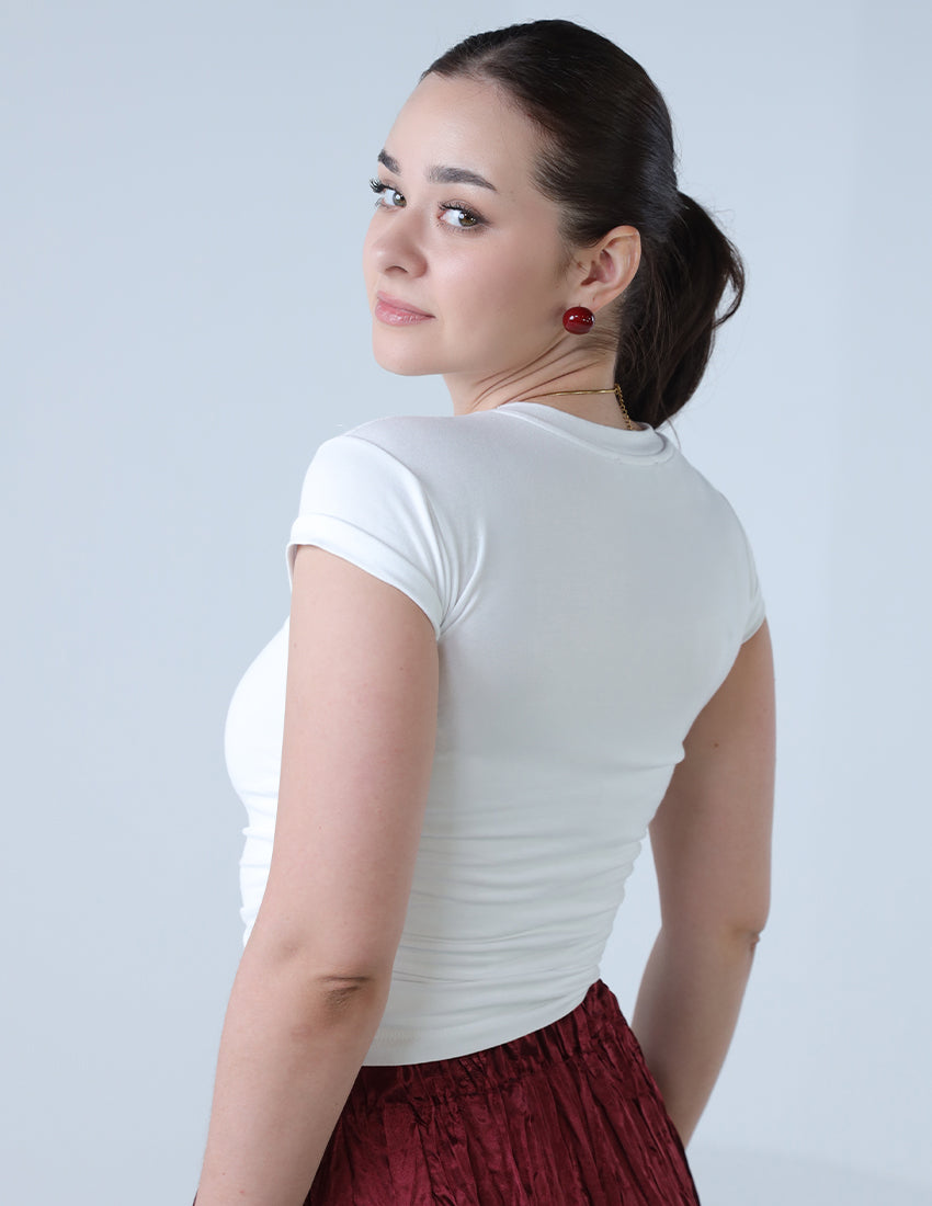 Fitted T-shirt