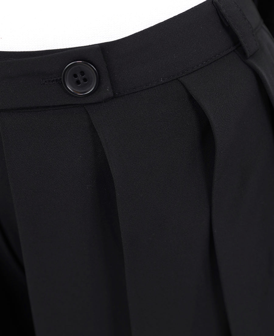 Black wide leg pants