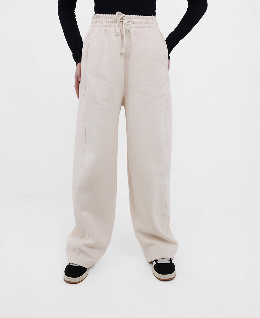 Wide-leg joggers