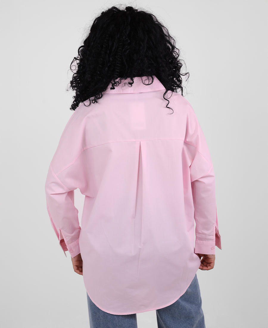 Plain oversized shirt