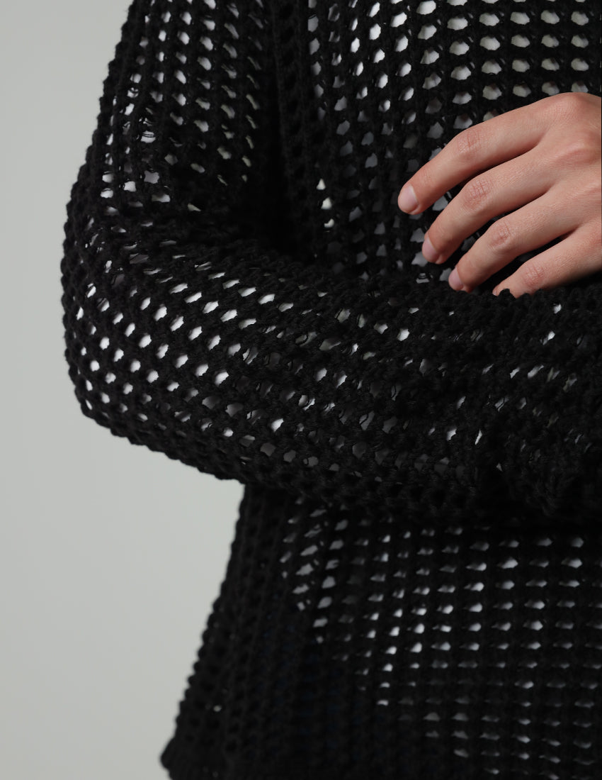 Tricot See through Top