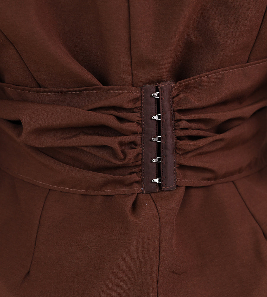 Tie waist shirt