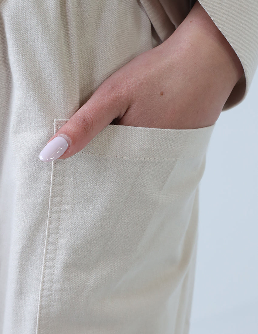 Cropped Leg Suit