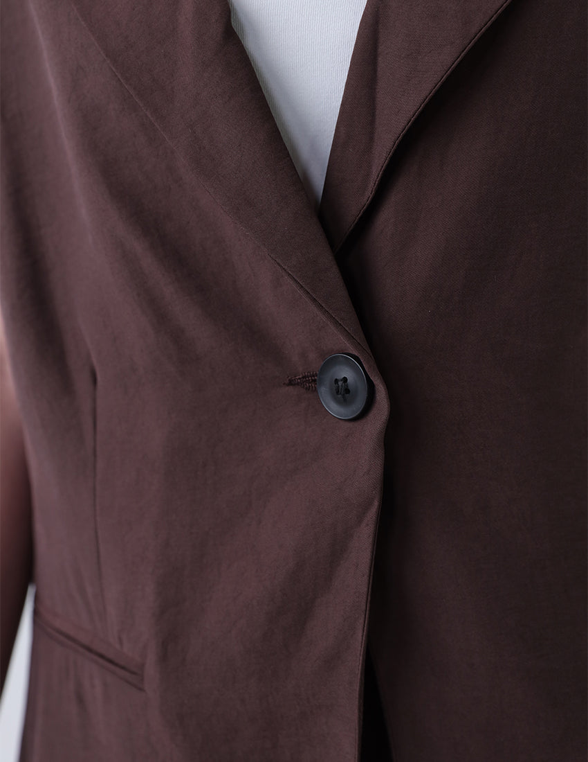 Two-piece vest with wide-leg pants