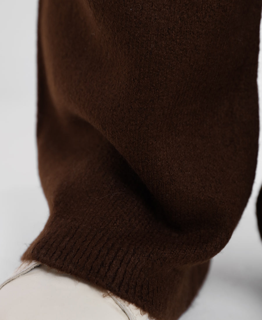 Straightcut wool trousers