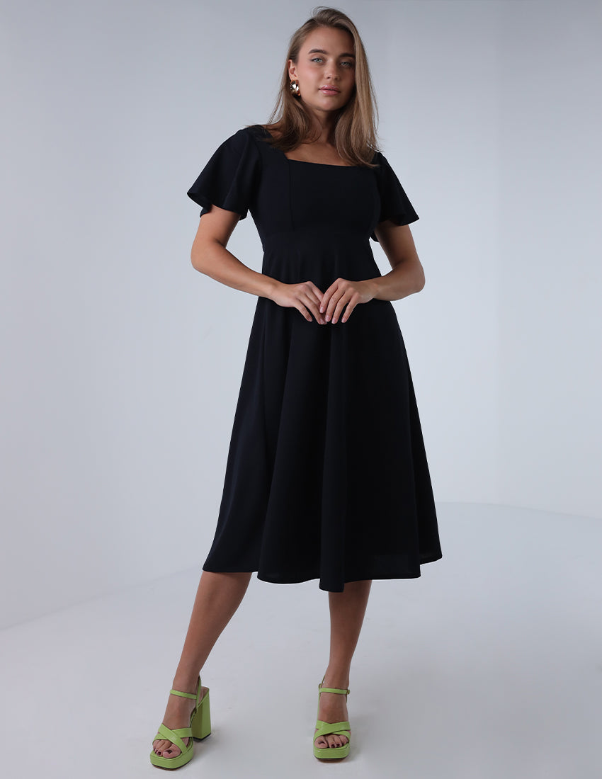 Flawy Midi Dress