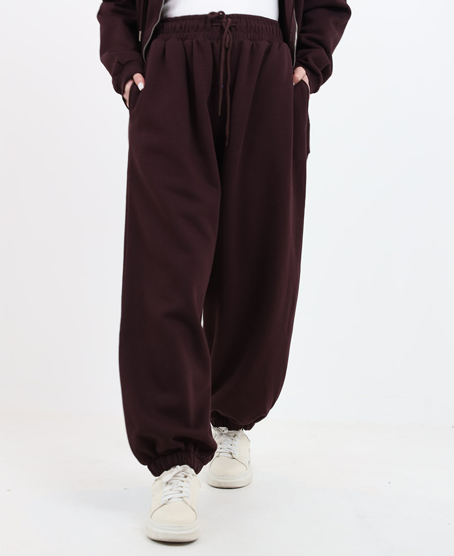 Cotton Cuffed Sweatpants