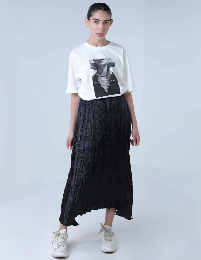 Pleated skirt