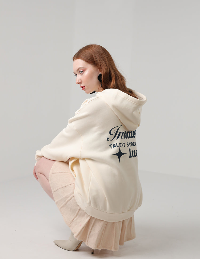 Light beige Hoodie