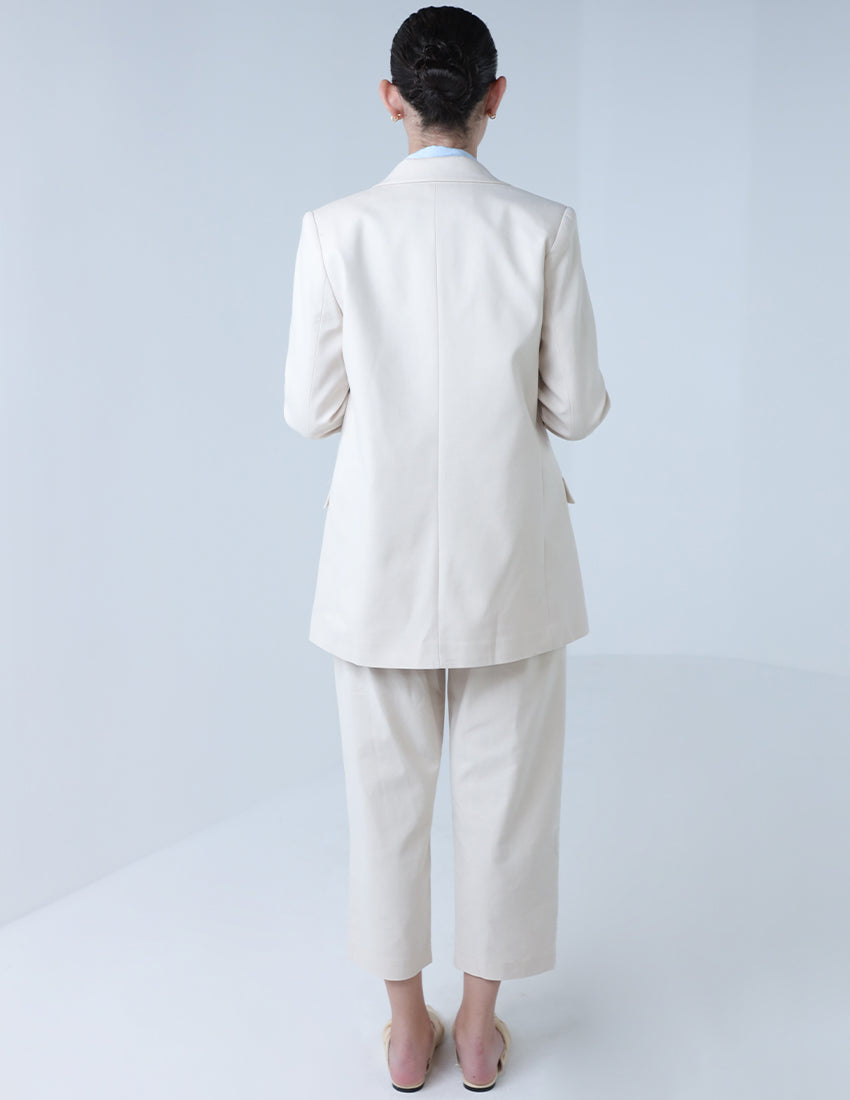 Cropped Leg Suit