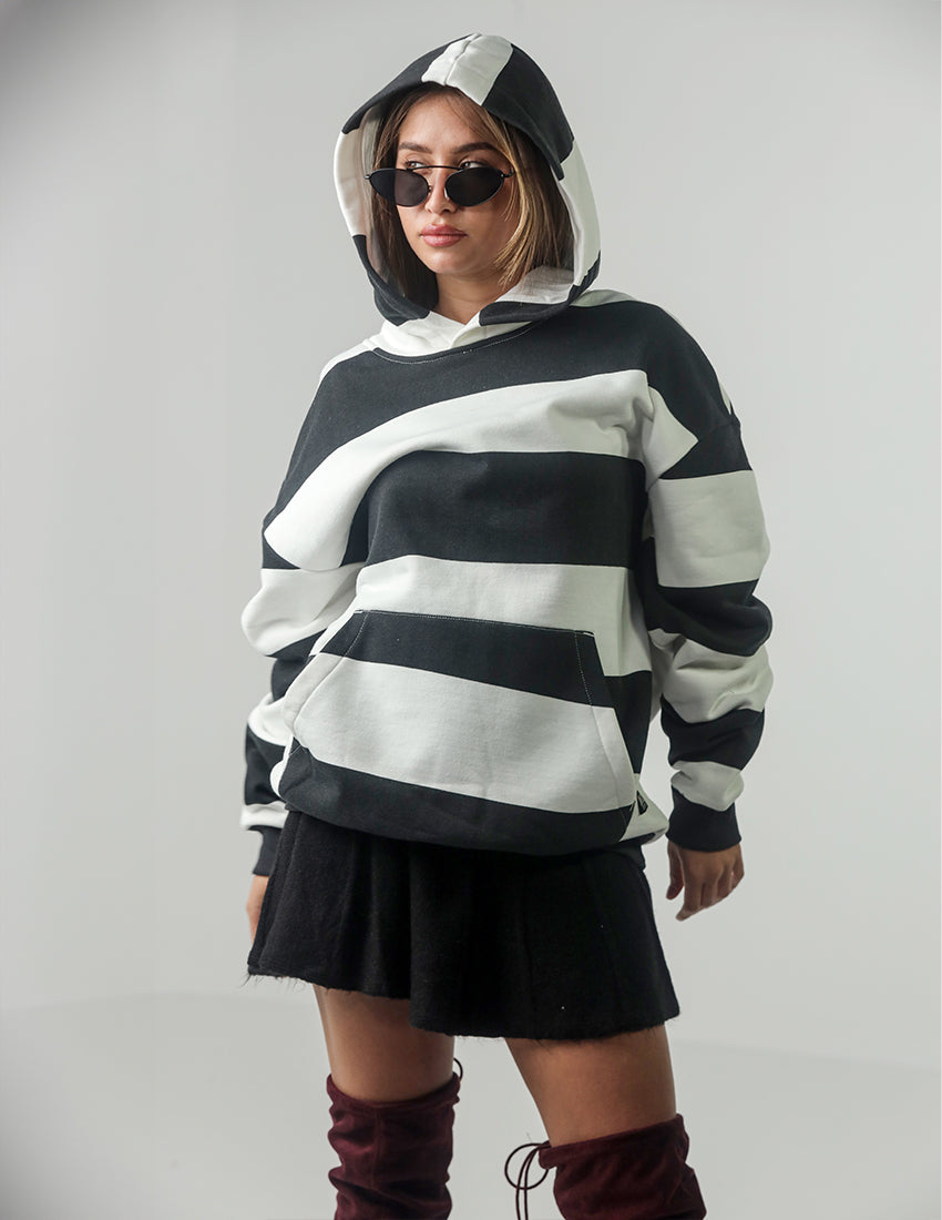 Striped Hoodie