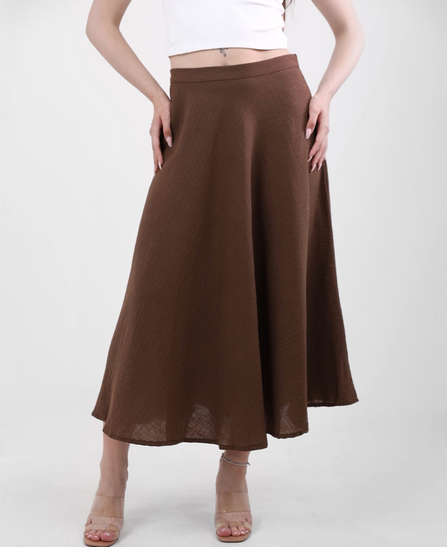 Midi flow skirt
