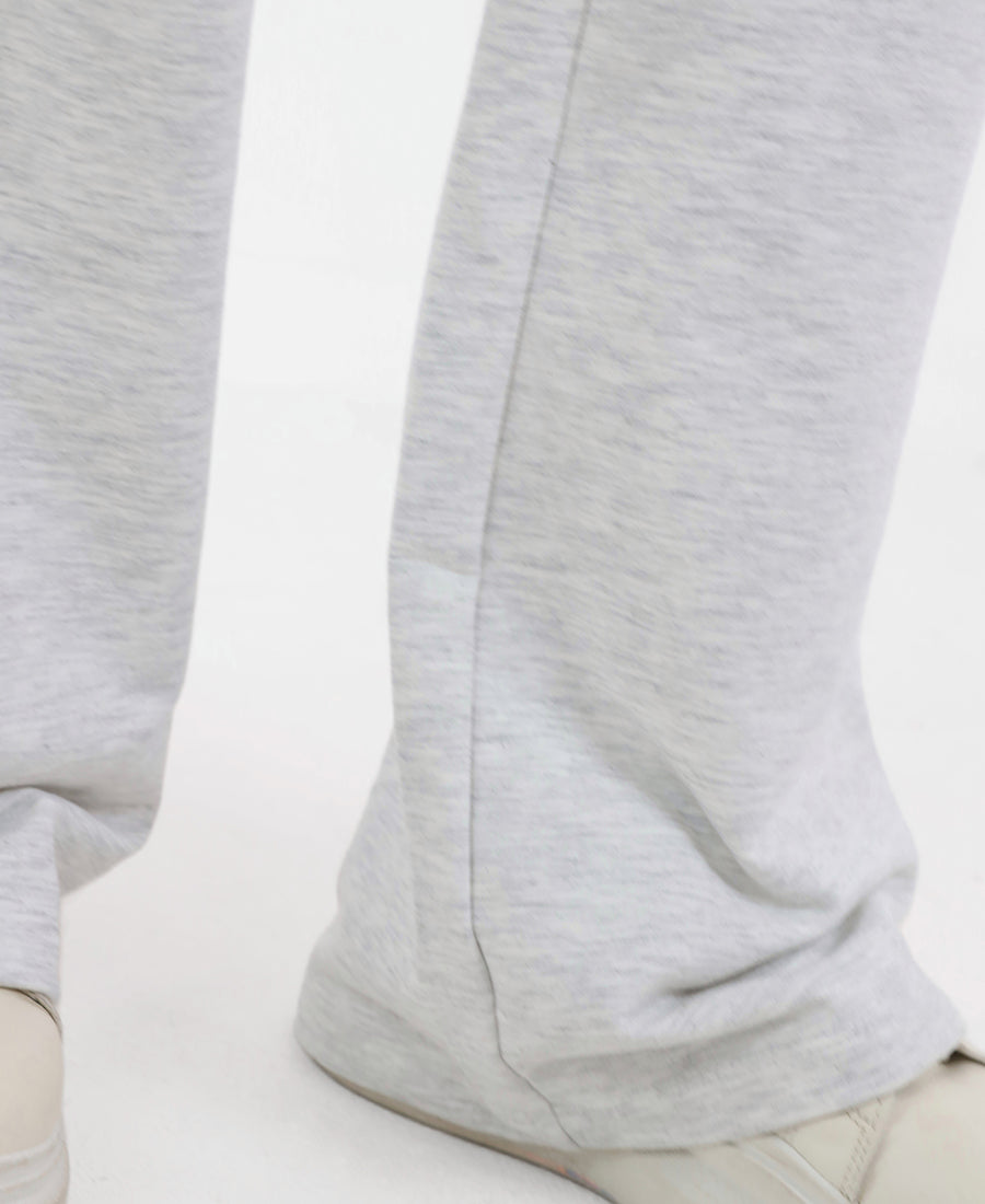 Cotton straight sweatpants