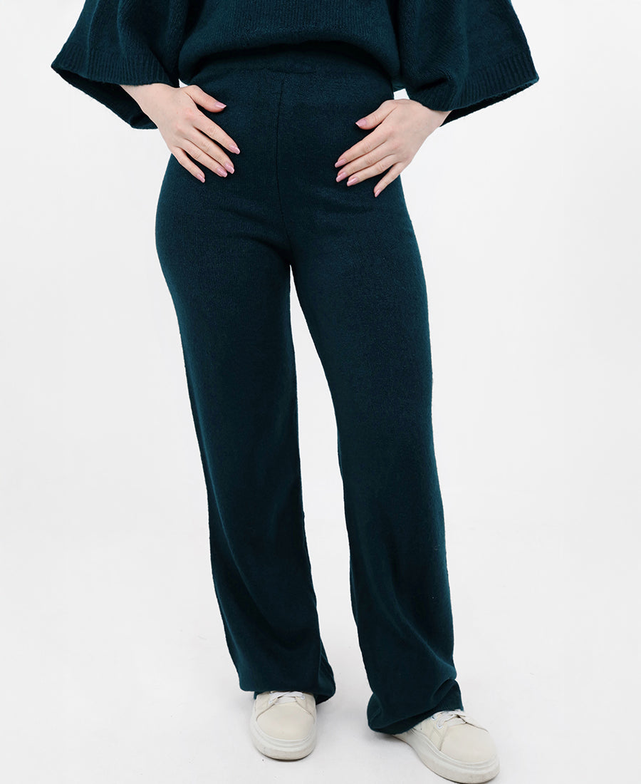Straightcut wool trousers