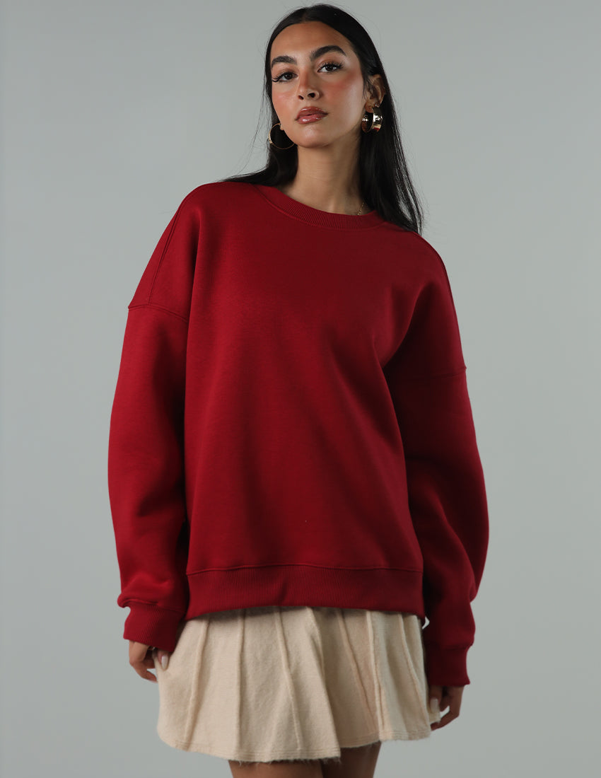 Cotton Crewneck Sweater