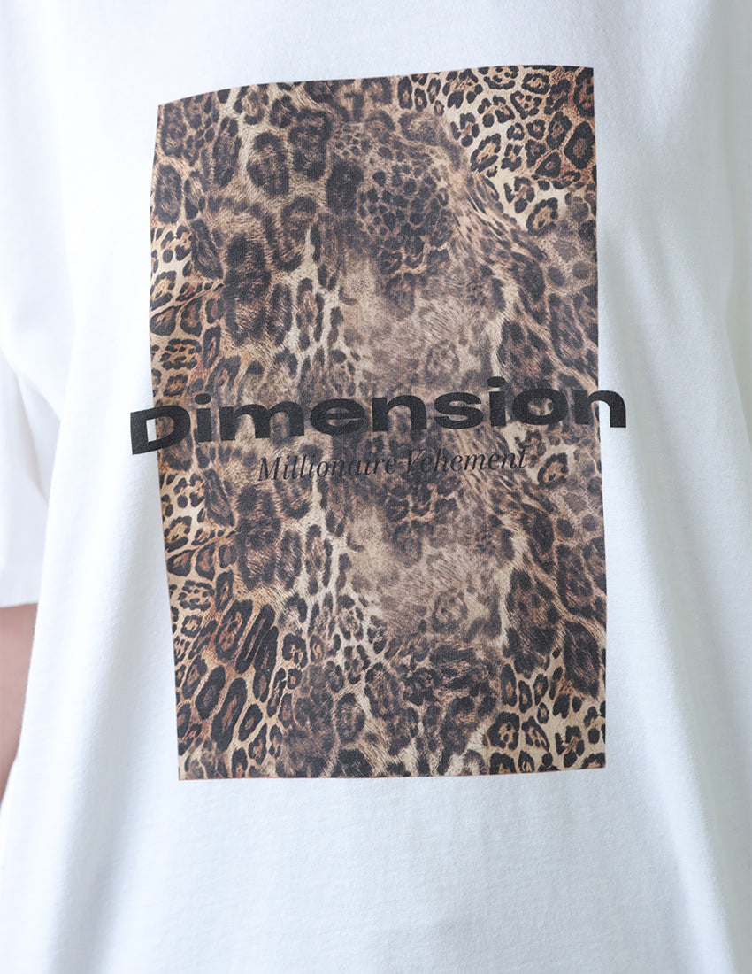 Tiger print t-shirt