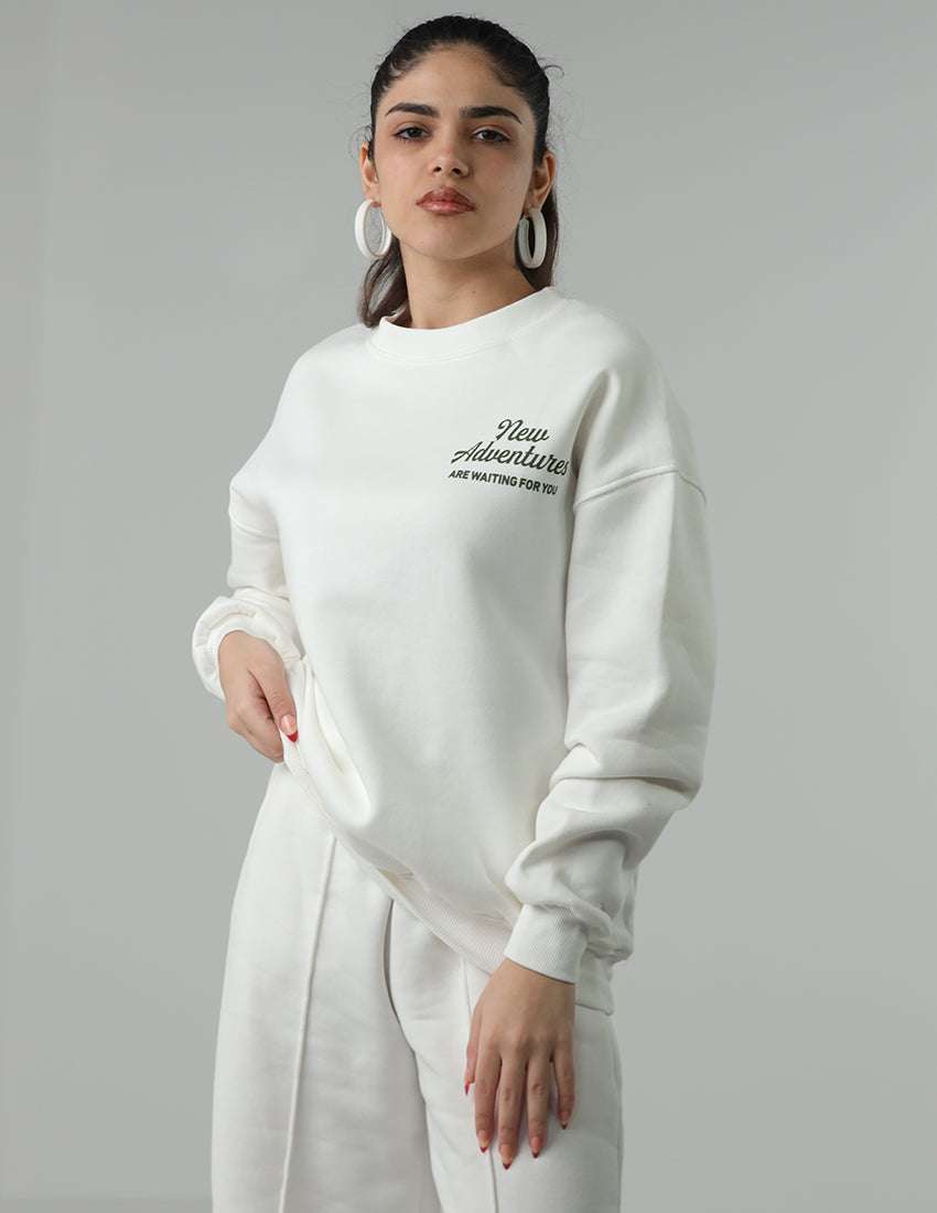 White Hoodie