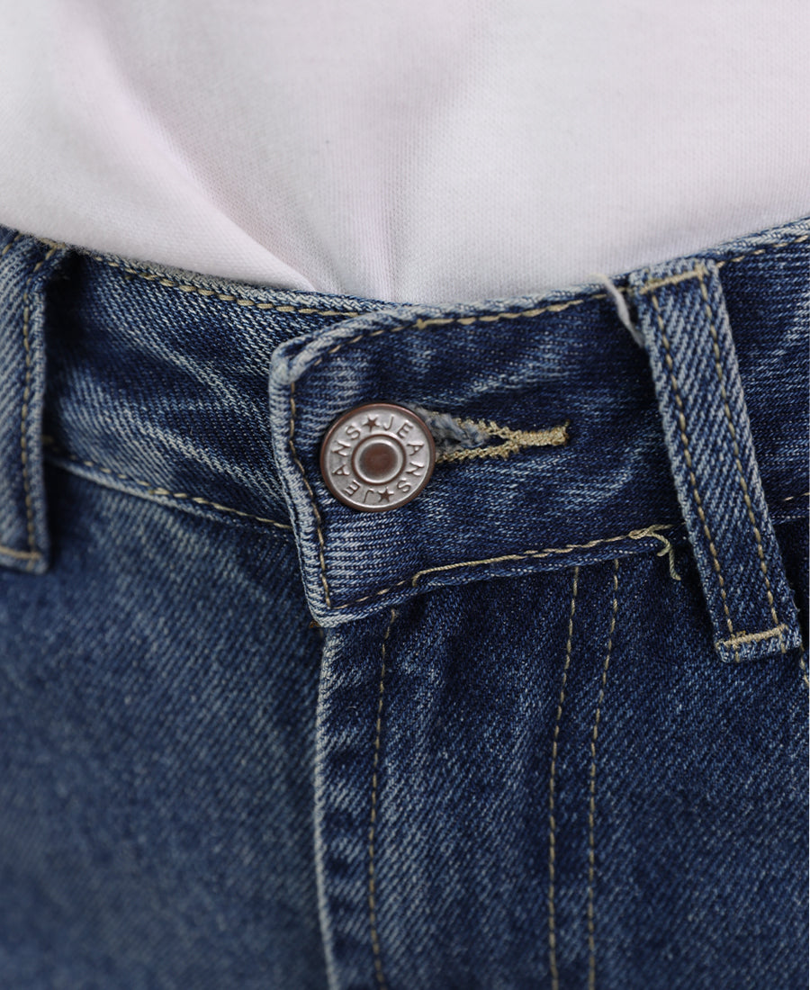 Light blue Straight Dirty Jeans