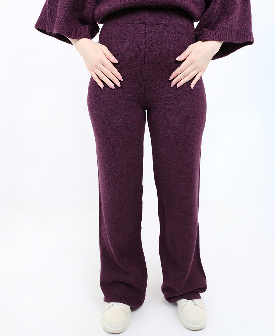 Straightcut wool trousers