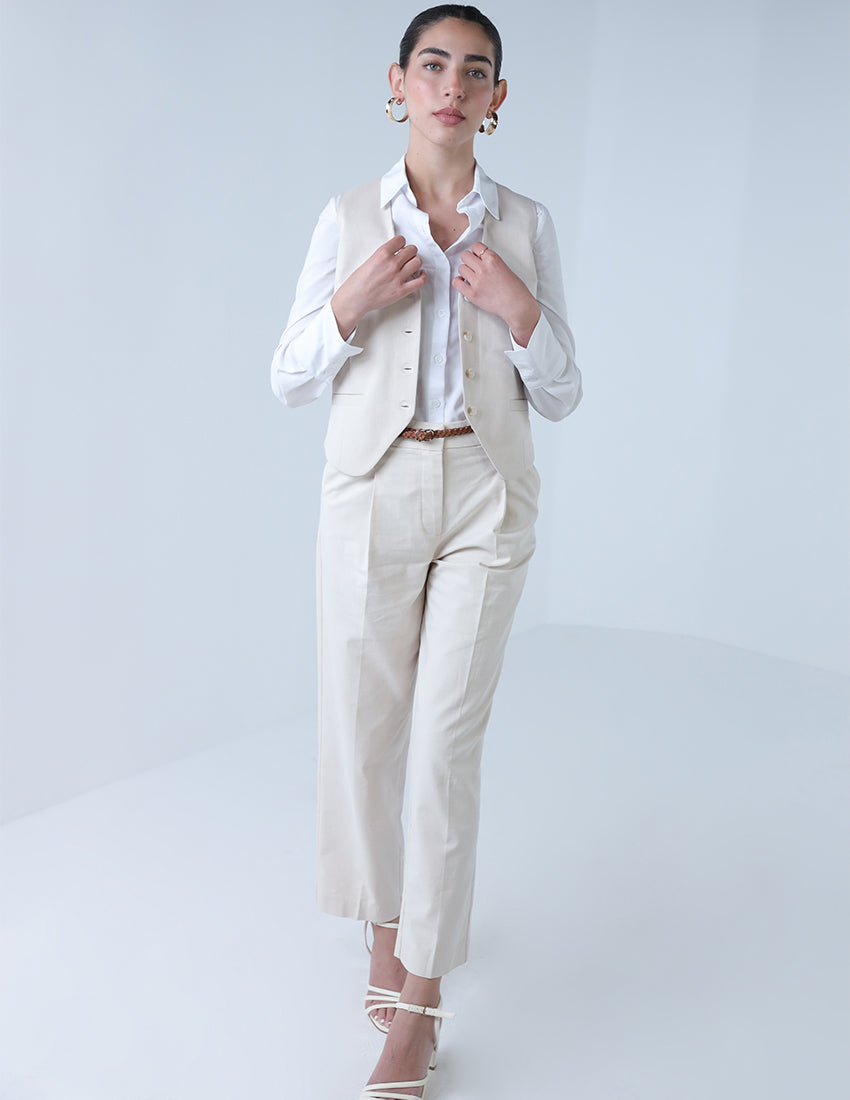 Two Piece Vest - Pants Set