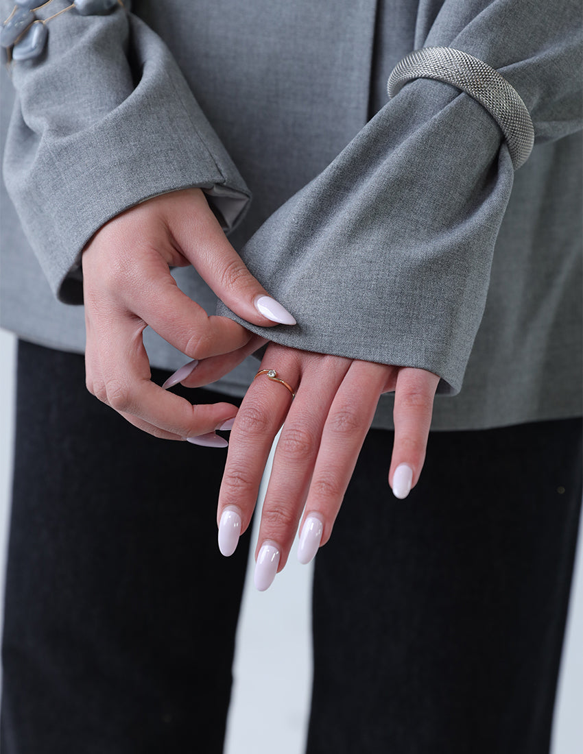 سترة كبيرة الحجم بزر واحد