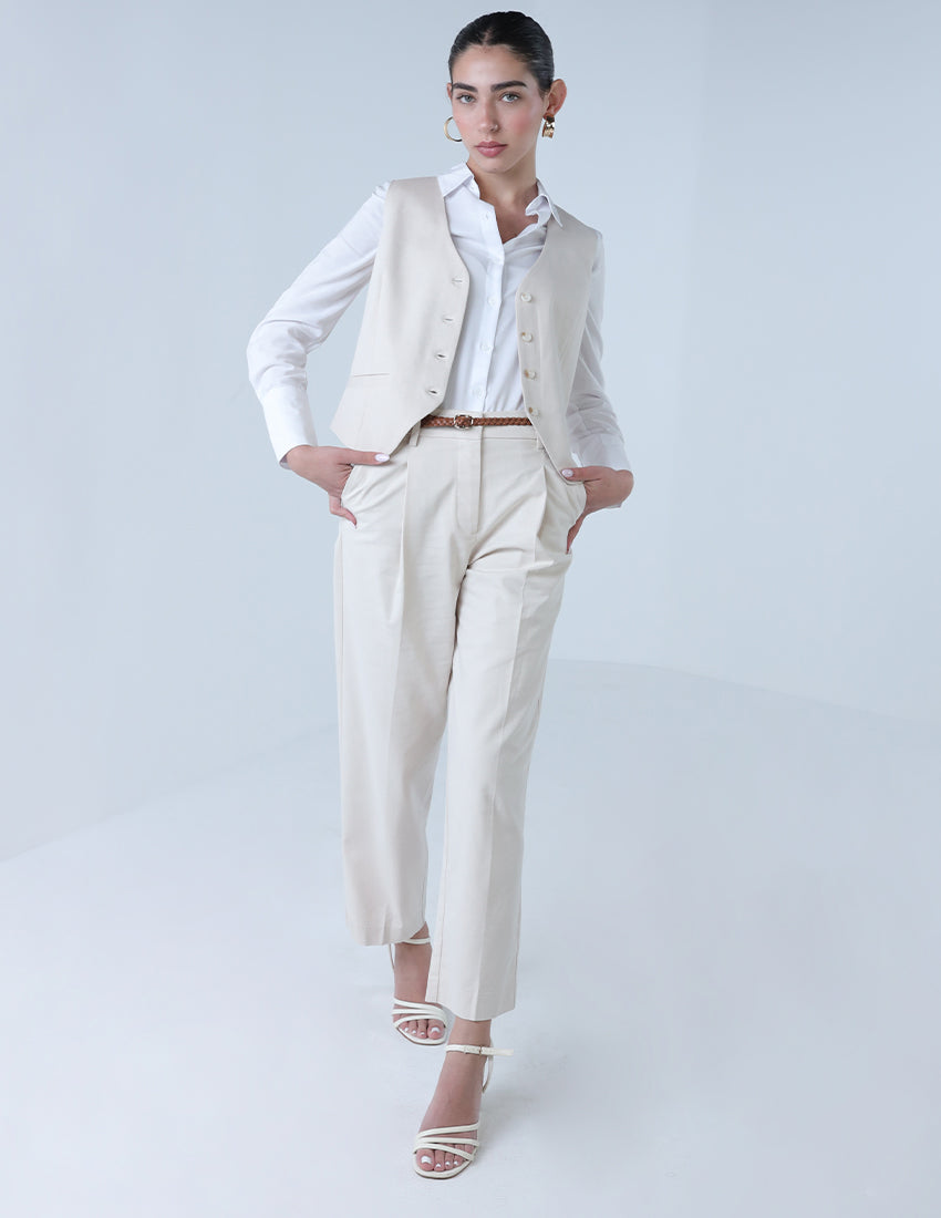 Two Piece Vest - Pants Set