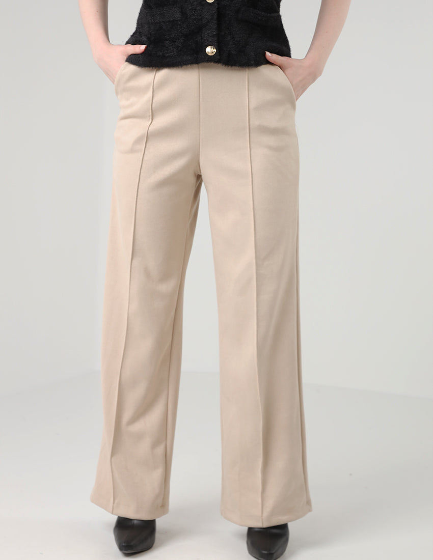 بنطال رياضي من جلد السويد