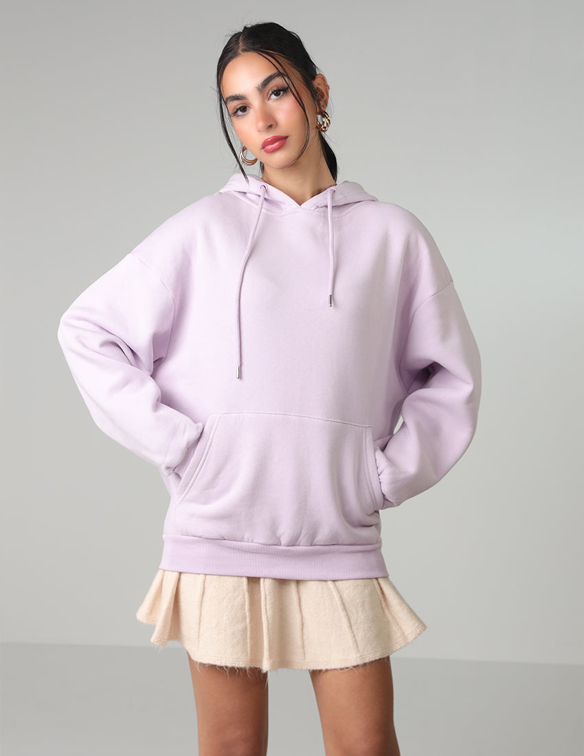 Cotton Hoodie with Kangaroo Pocket