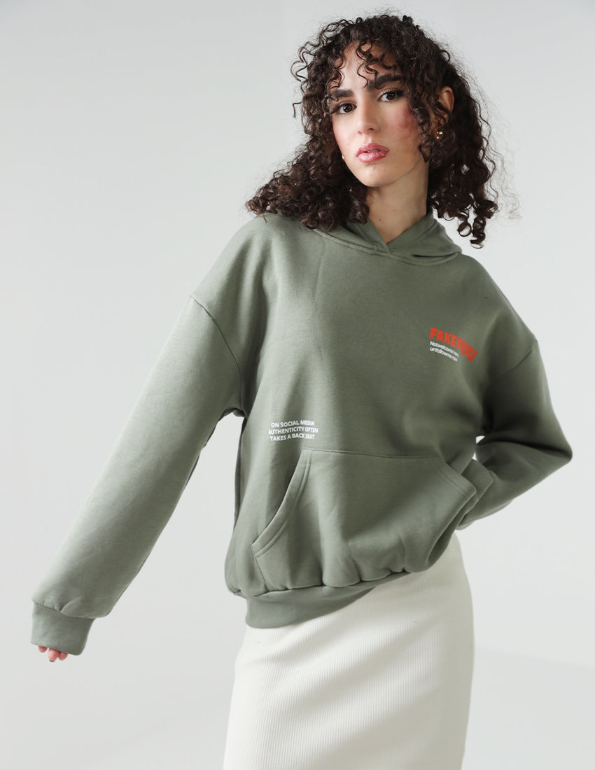 Printed Hoodie