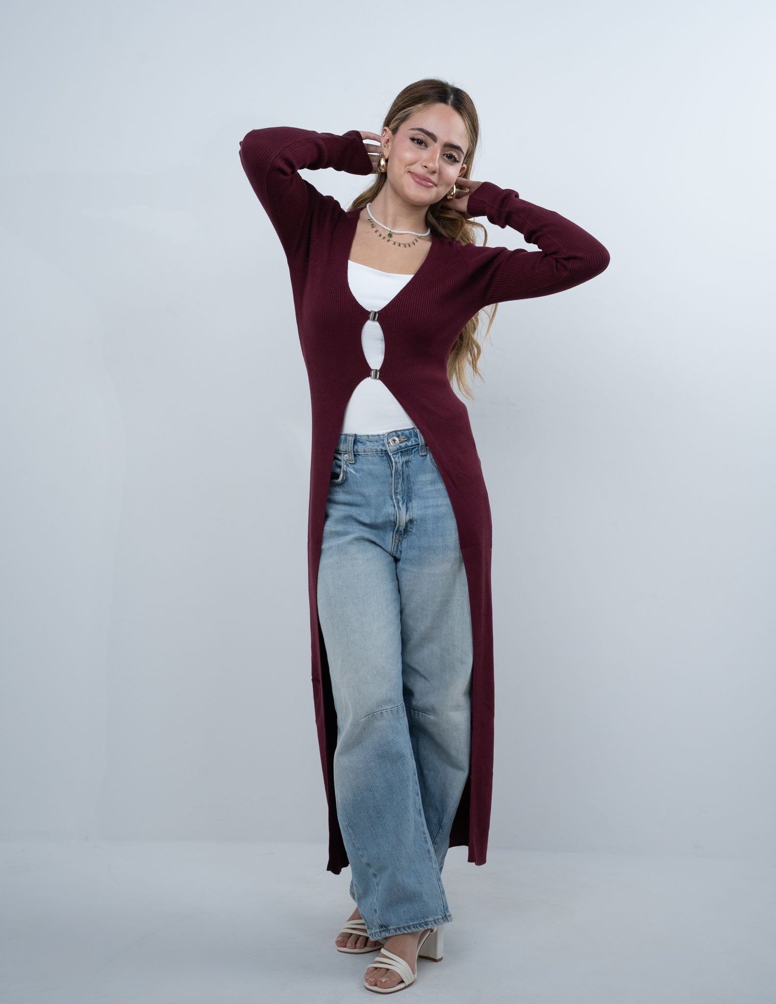 Kadi's long Cardigan