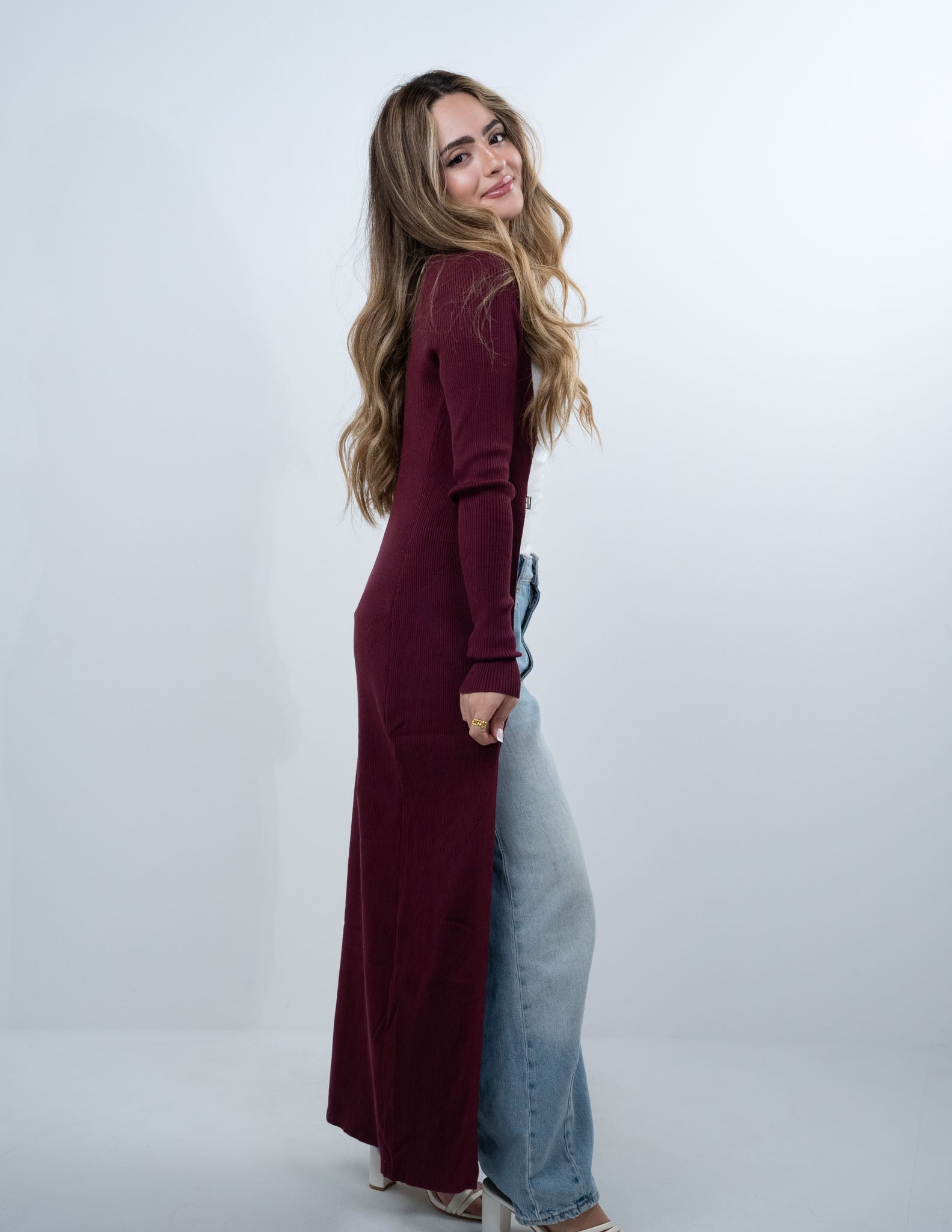 Kadi's long Cardigan