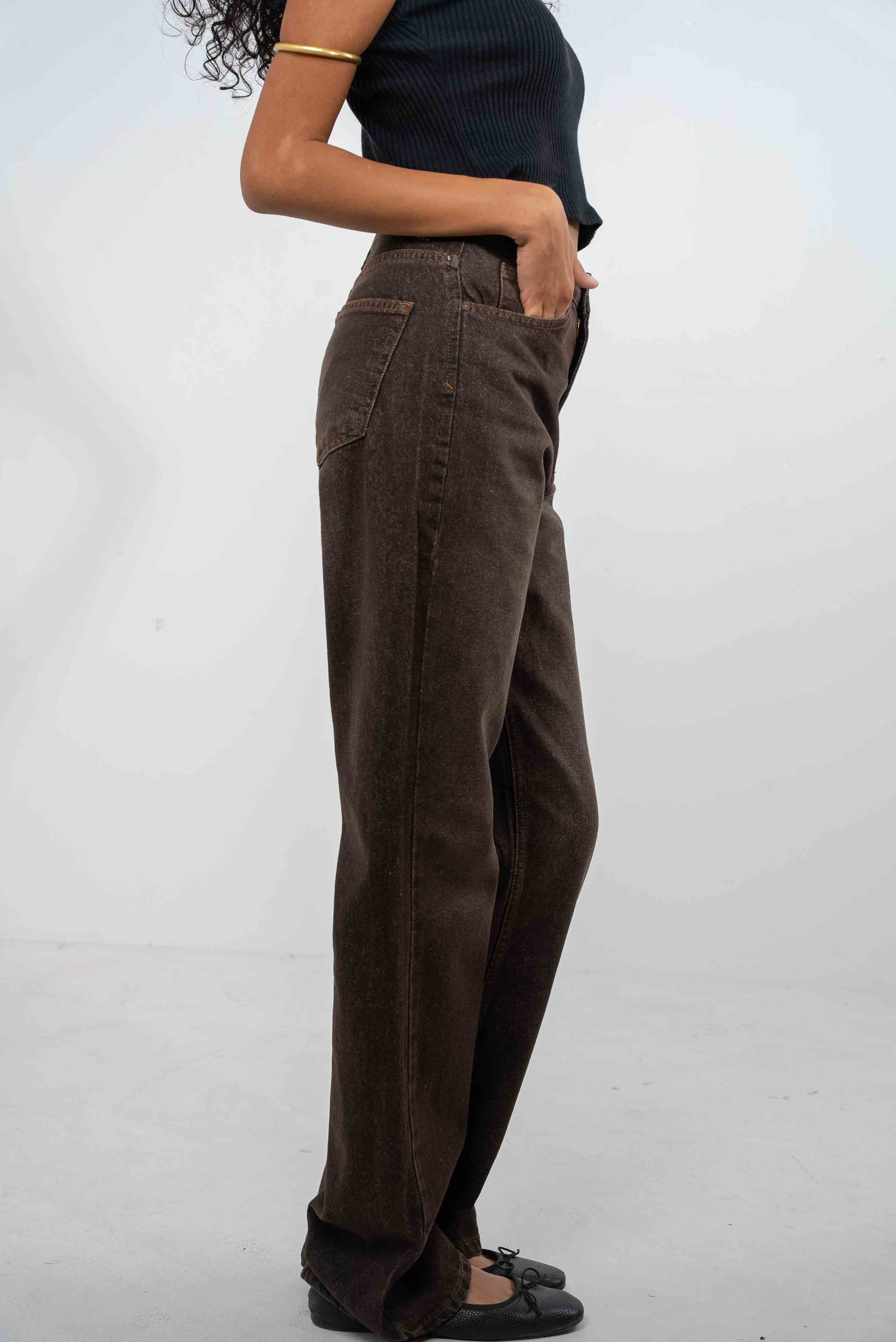 Amman's Brown Staple Denim