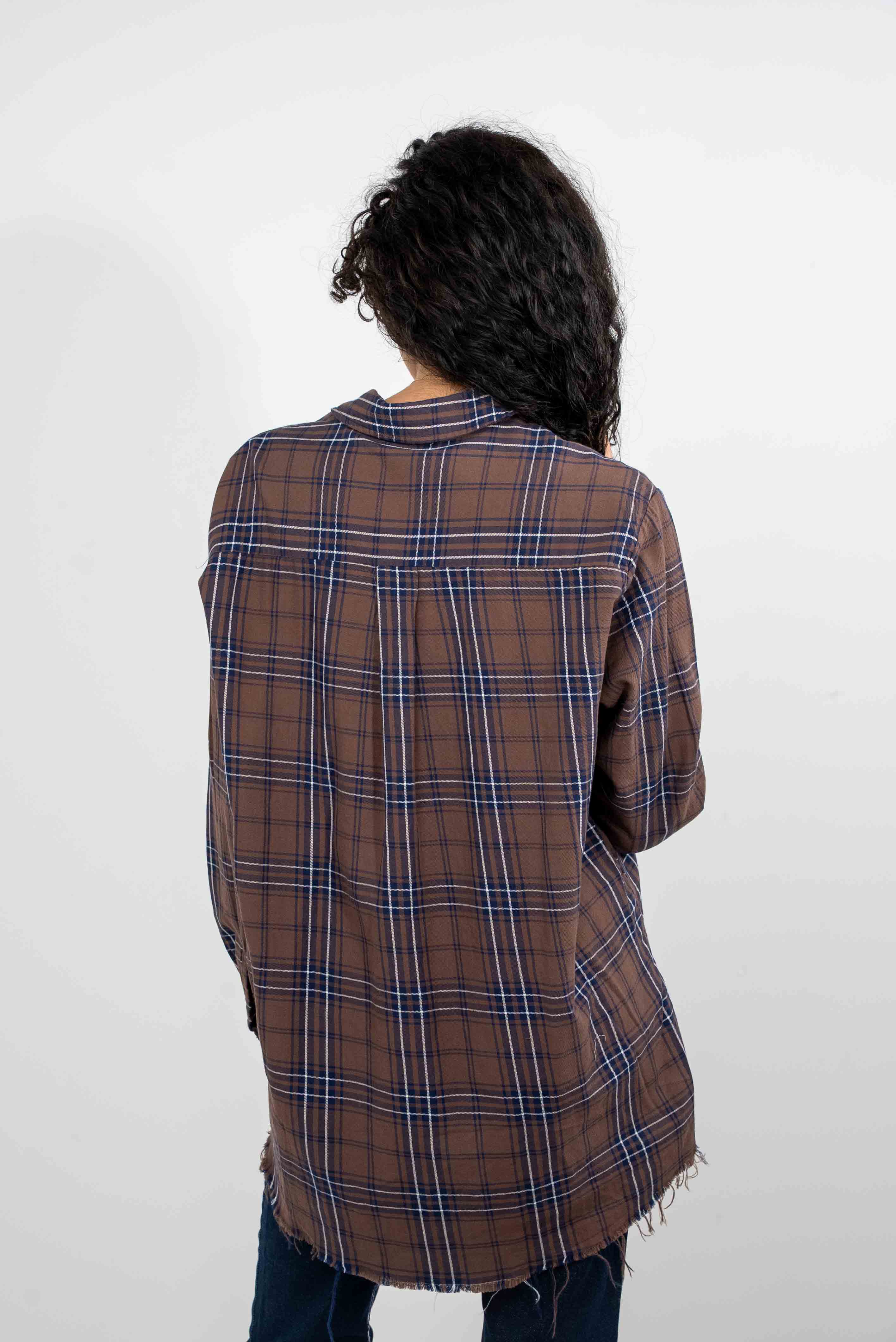 Argyle Striped Shirt In multi Colors