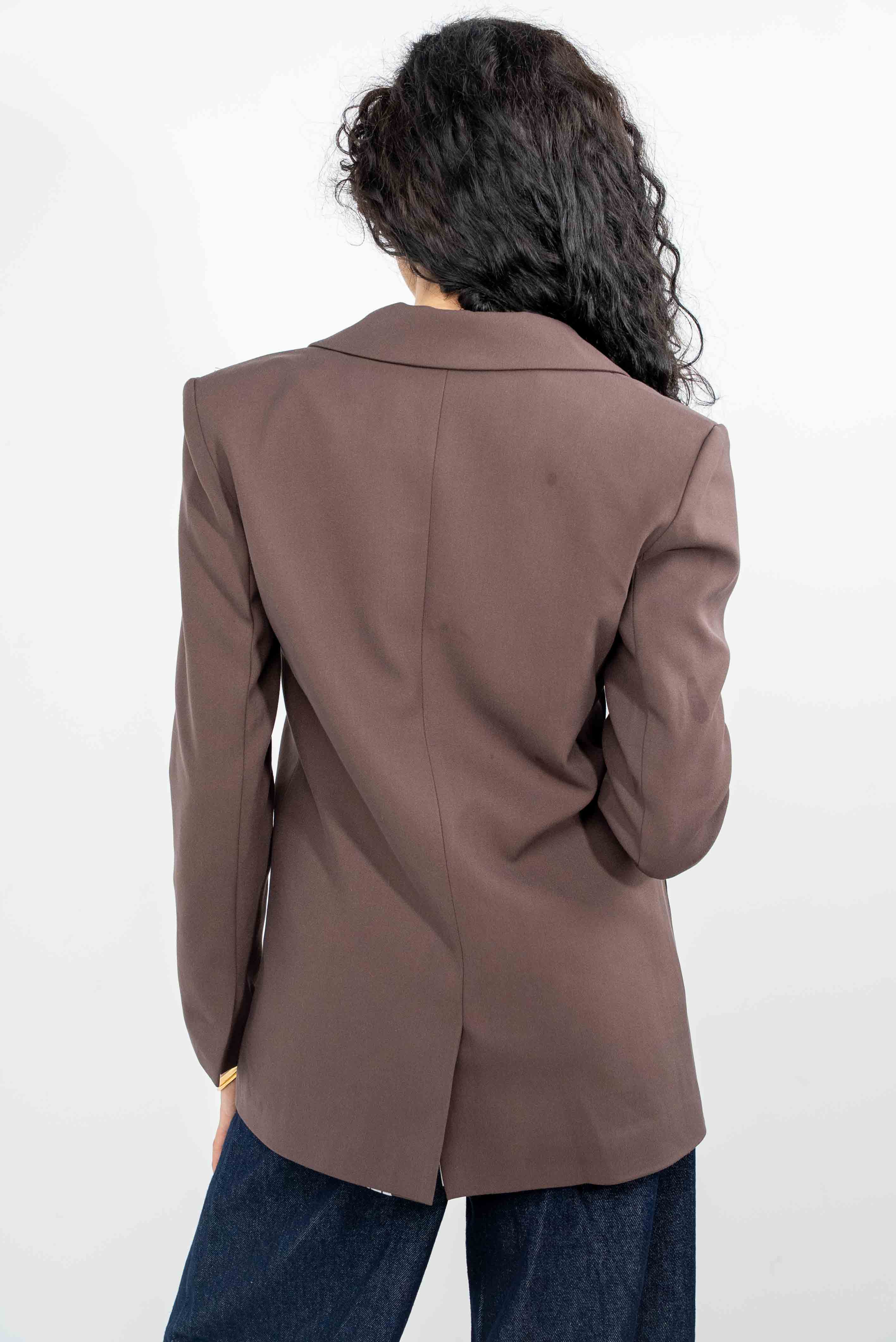 Brown Blazer with pocket