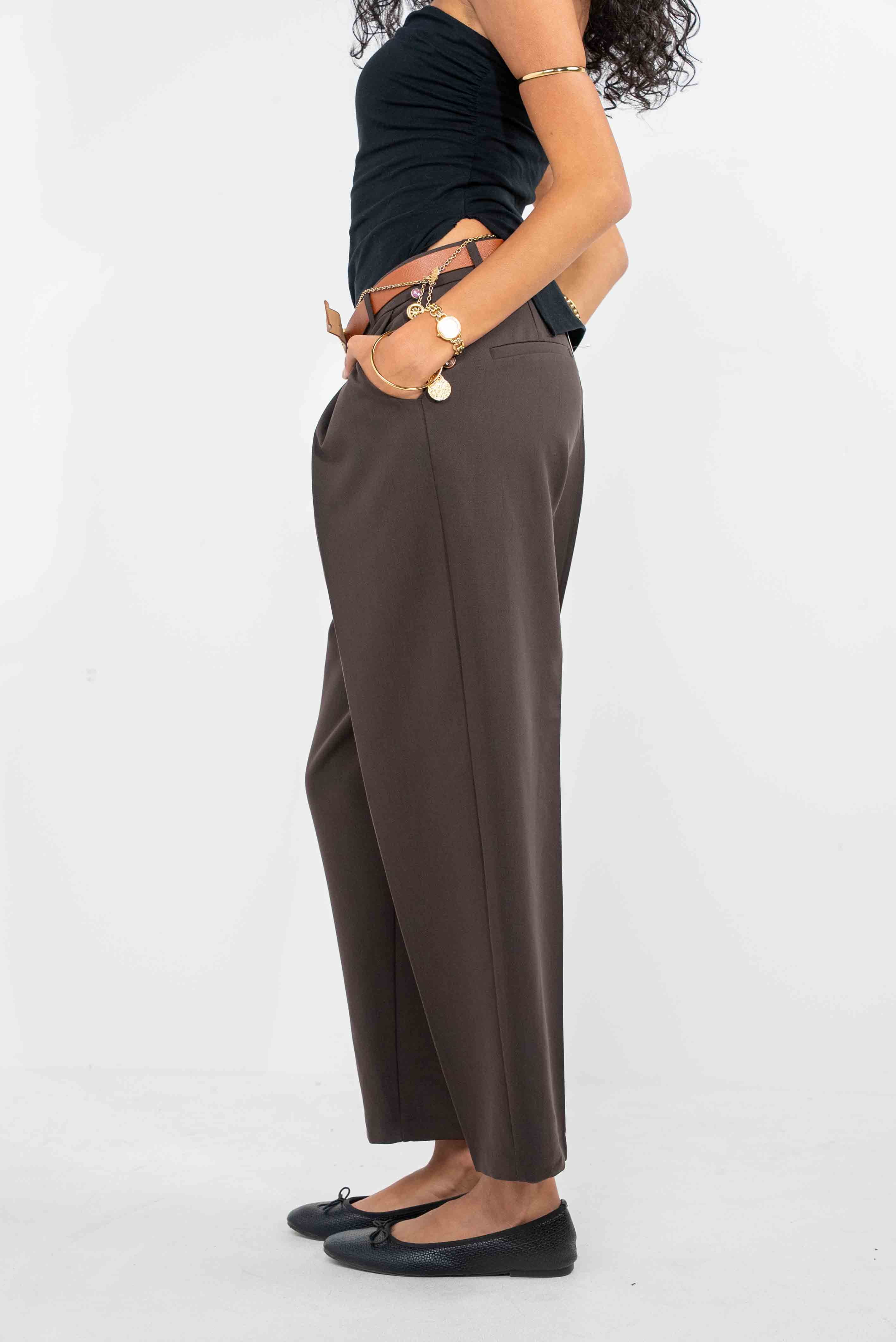 Plaid Comfort Trousers