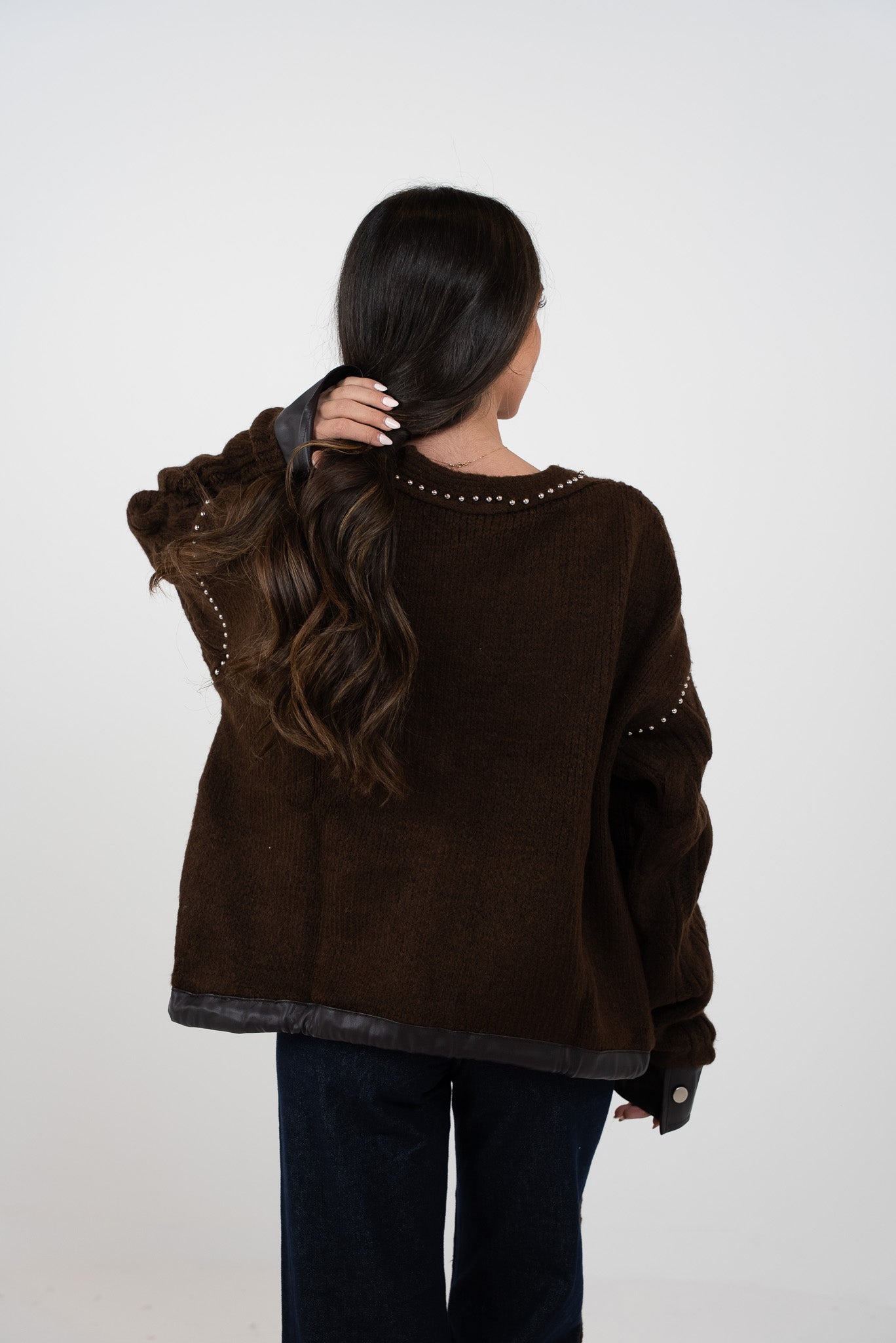 Fur Jacket With Hidden Strap