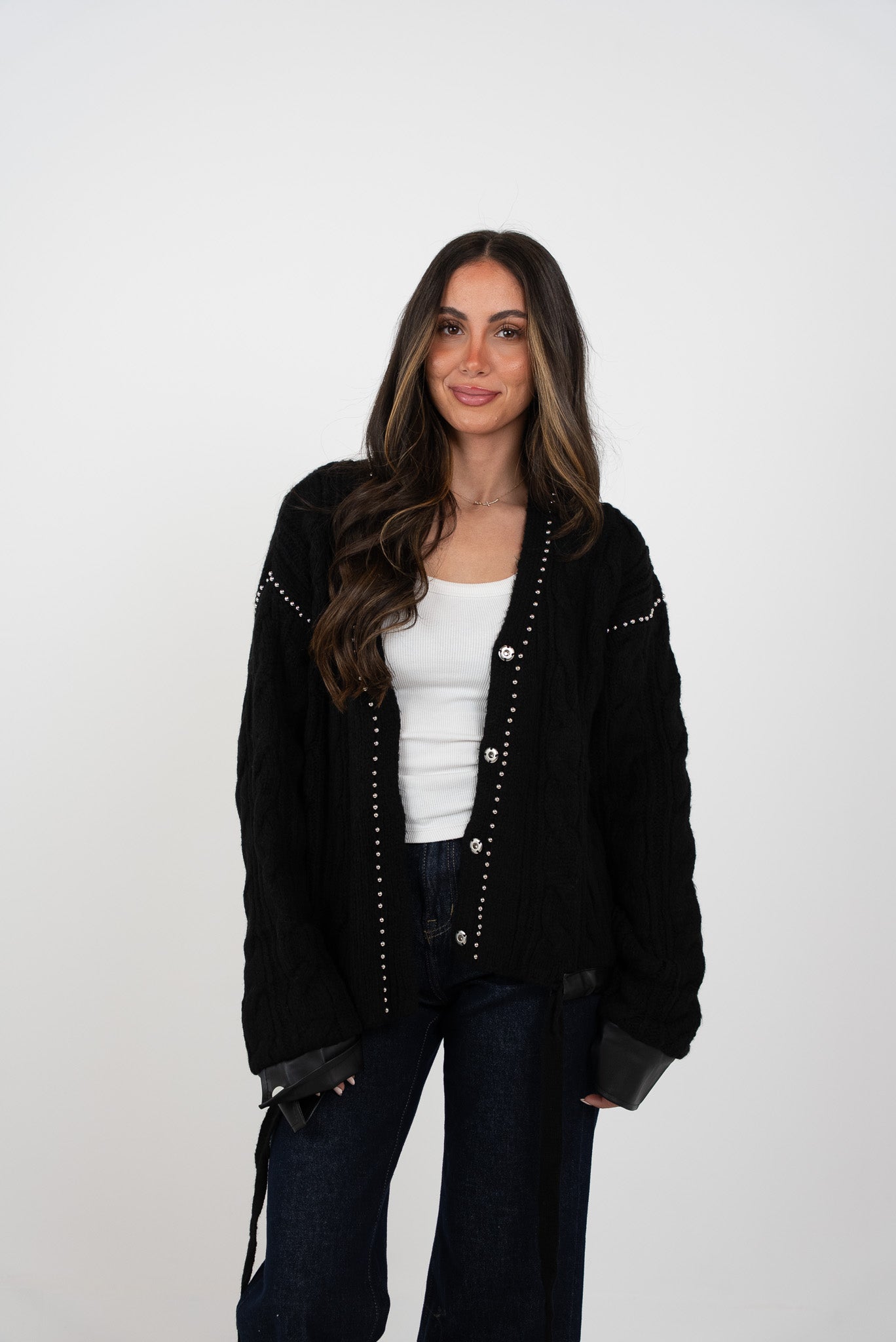 Fur Jacket With Hidden Strap