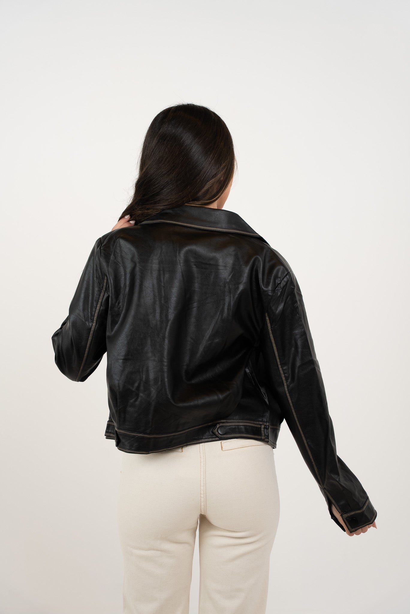 Leather jacket