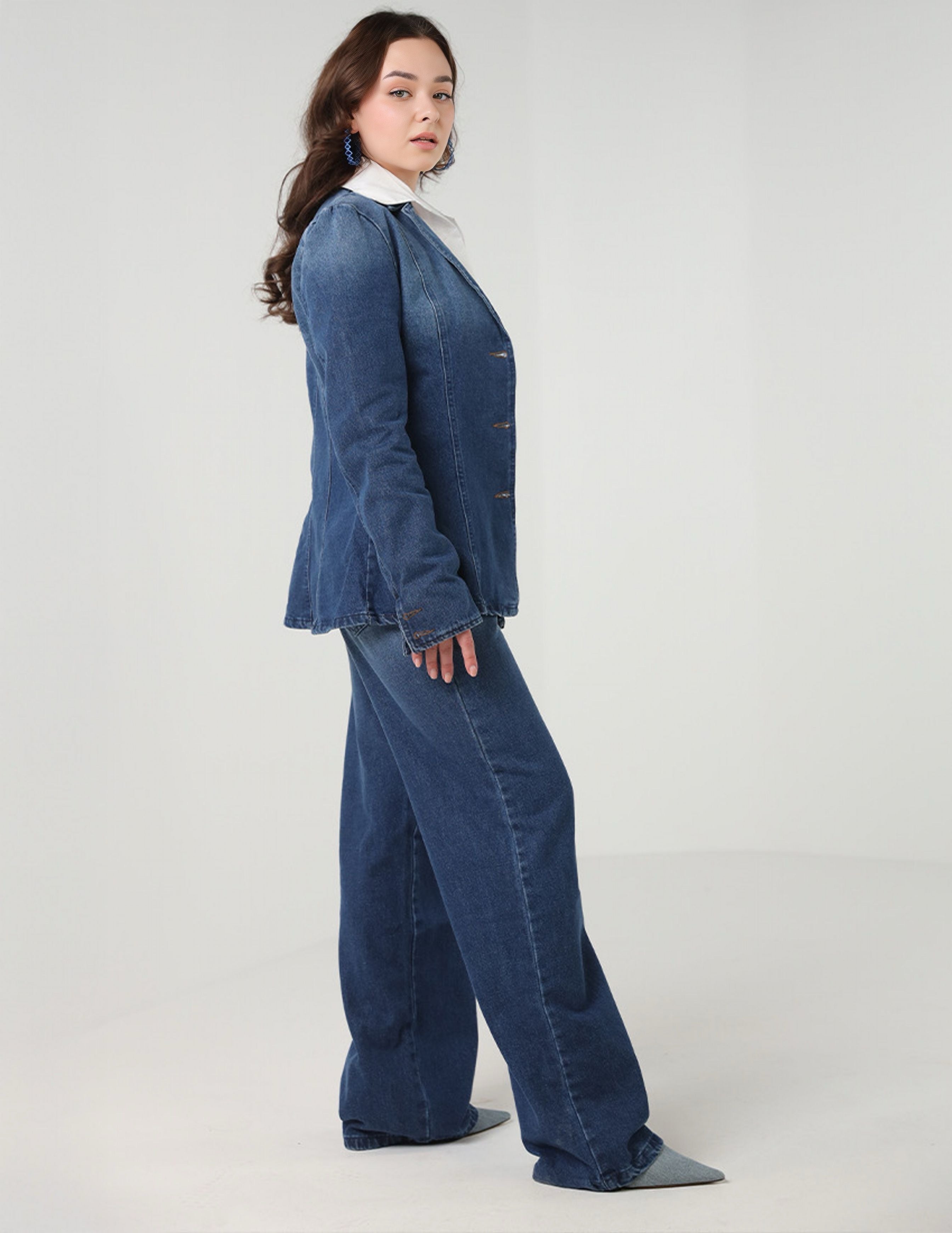 Denim Set - Blazer and Jeans
