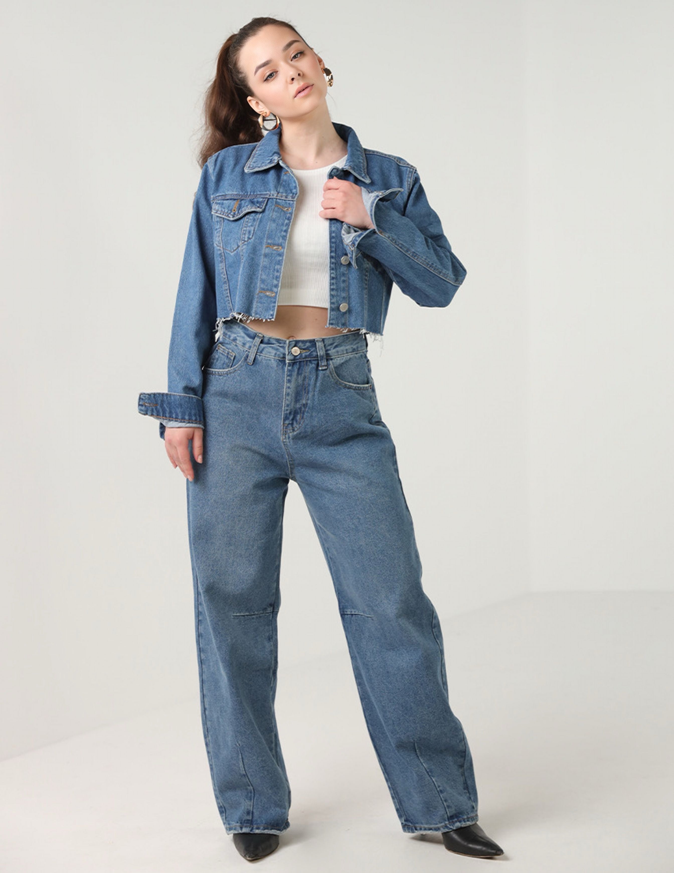 straight cut Jeans